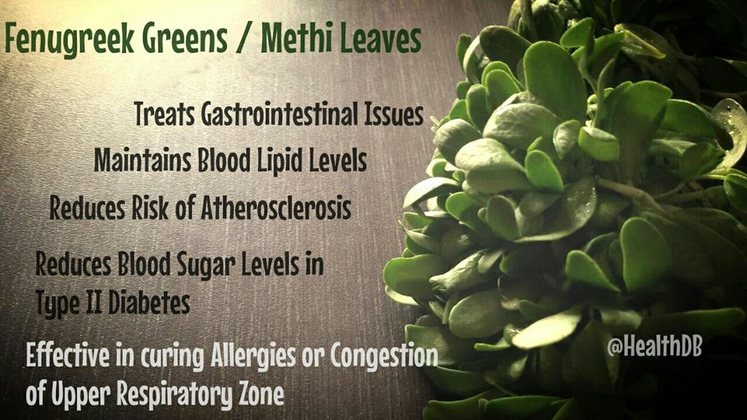 Benefits of Methi Leaves