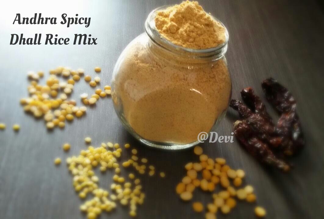 Spicy Dhall Rice Mix