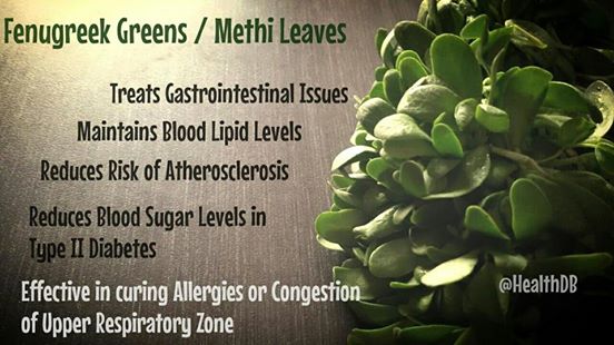 Methi Leaves Benefits