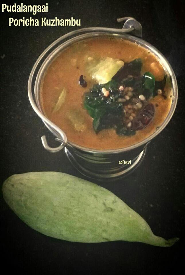 Pudalangai Poricha Kuzhambu