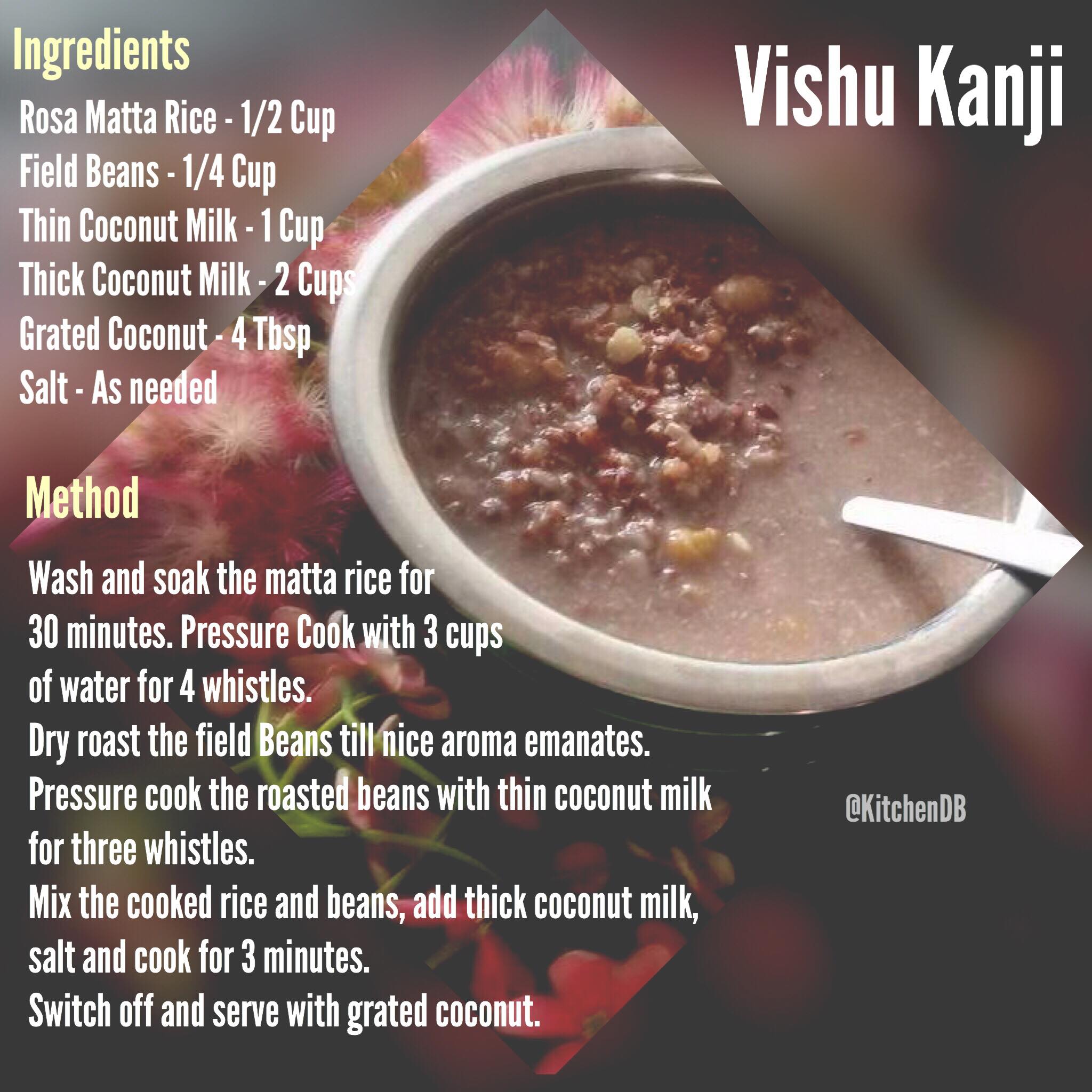 Recipe - Vishu Kanji