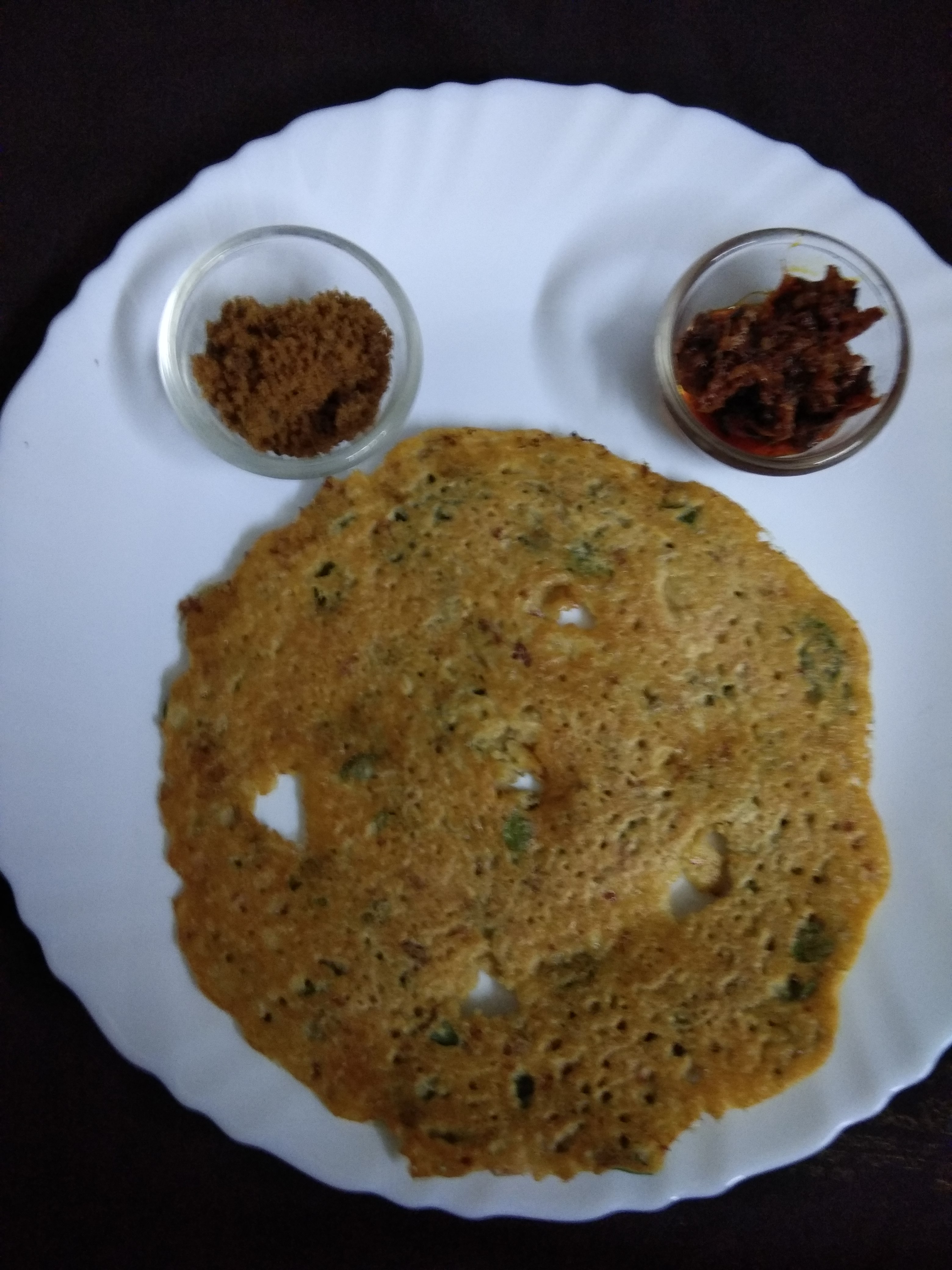 Millets Drumstick Leaves Adai