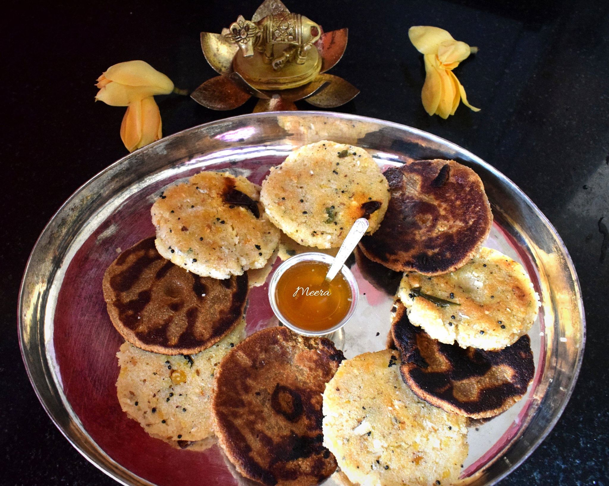 Upma Adai and Vella Roti