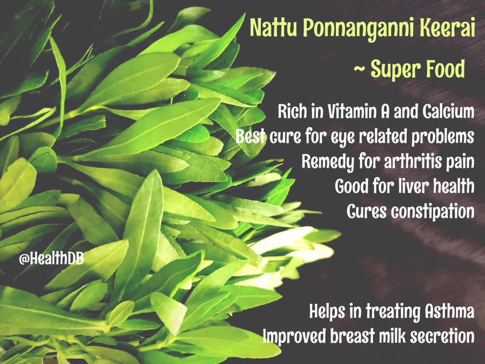 Health Benefits of Naattu Ponnanganni