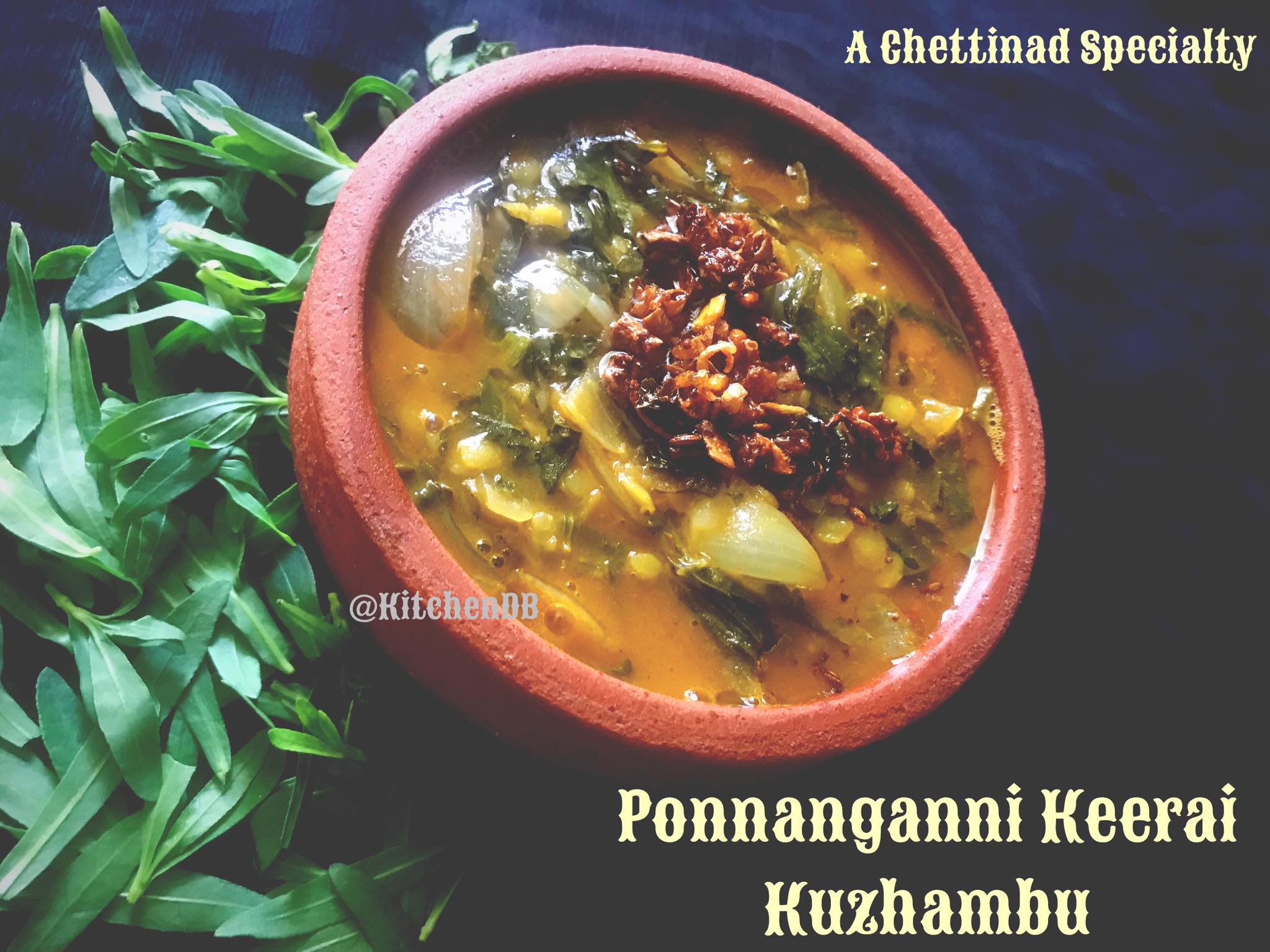 Ponnanganni Keerai Kuzhambu