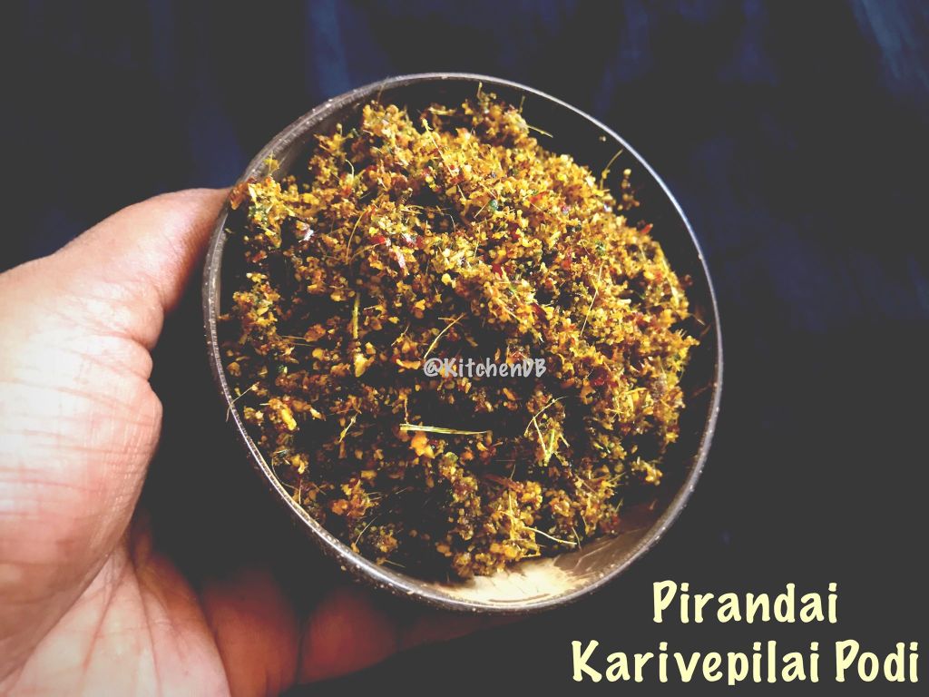 Pirandai Karivepilai Rice Mix