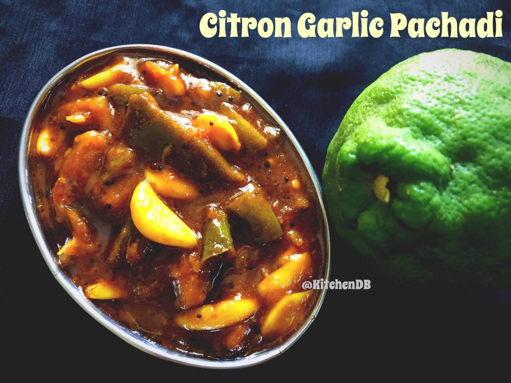 Citron Garlic Pachadi