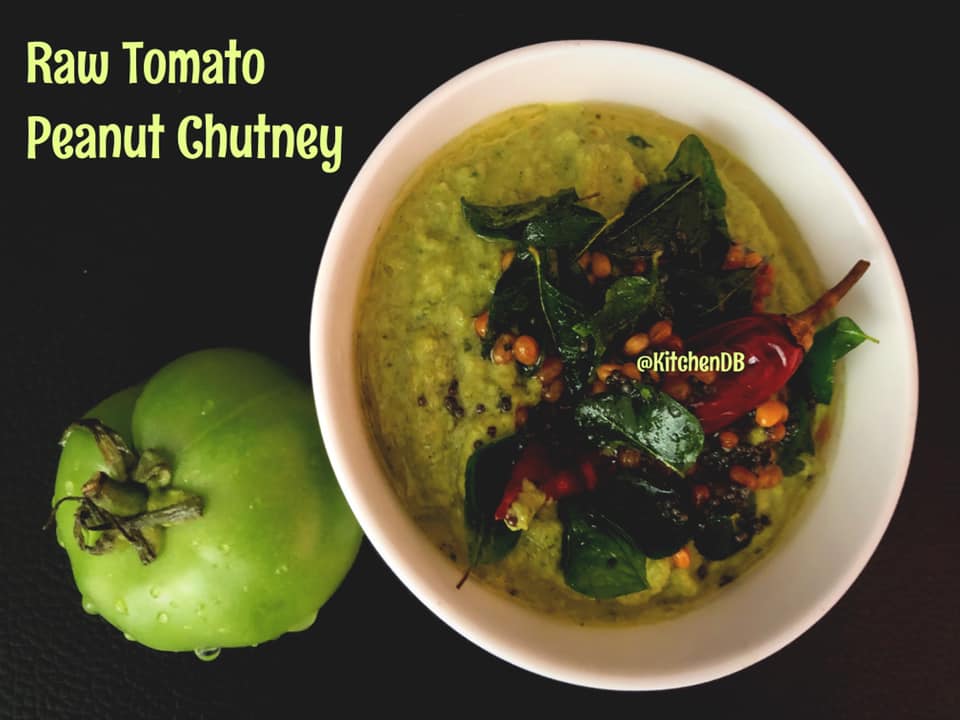 Raw Tomato Peanut Chutney