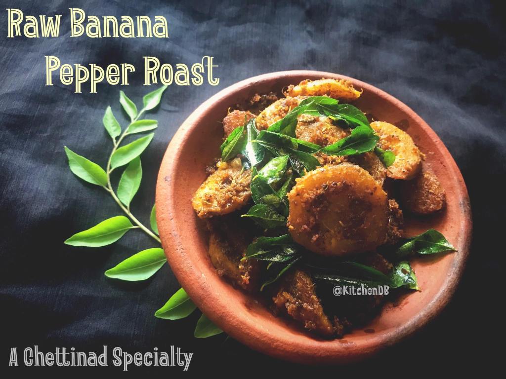 Raw Banana Pepper Roast