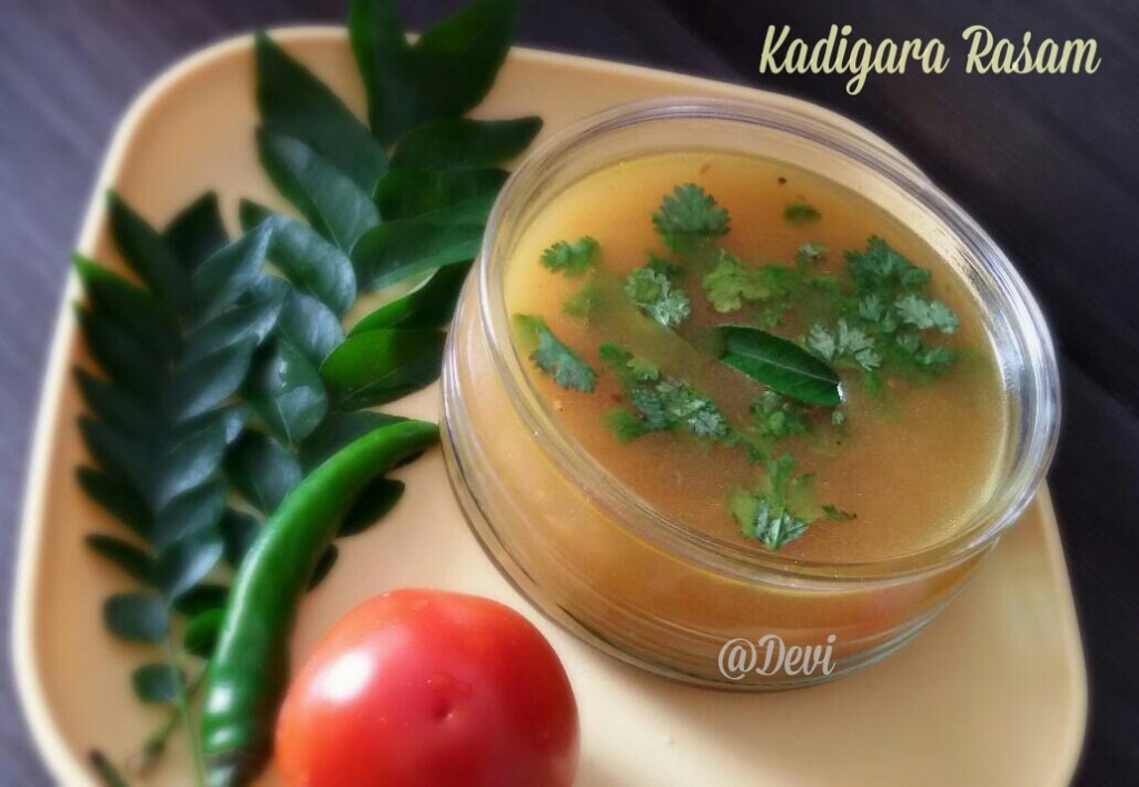 Kadigara Rasam 