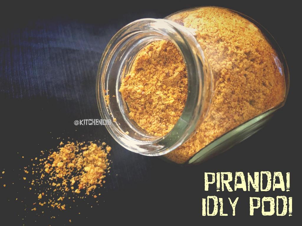 Pirandai Idly Podi