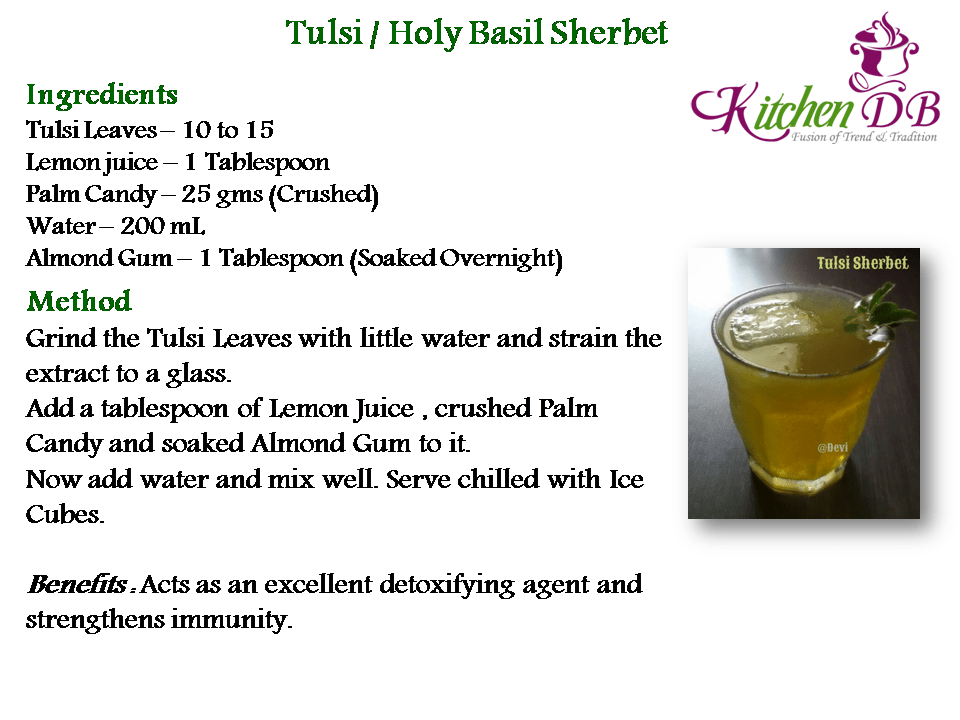 TulsiSherbet
